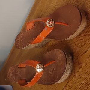 Vintage Tori Burch flip flops
